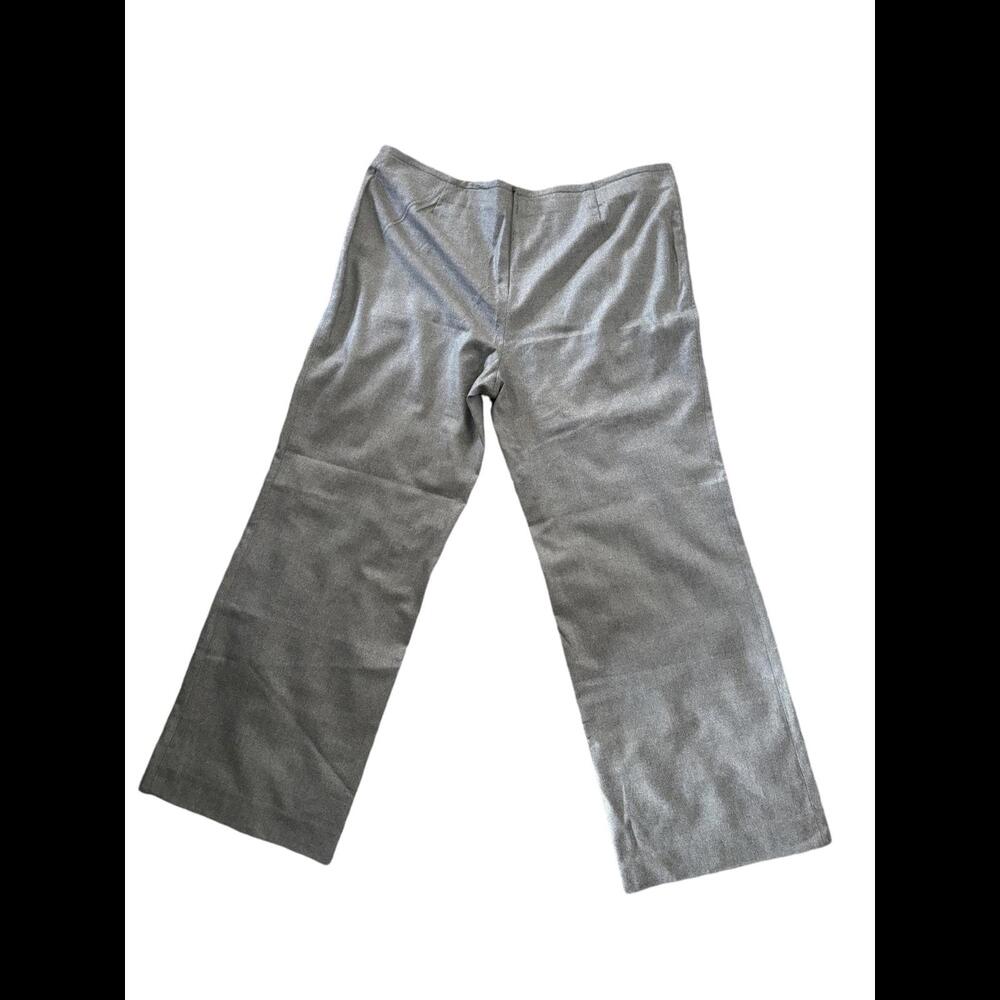 Les Copains Gray Dress Pants Women XXL